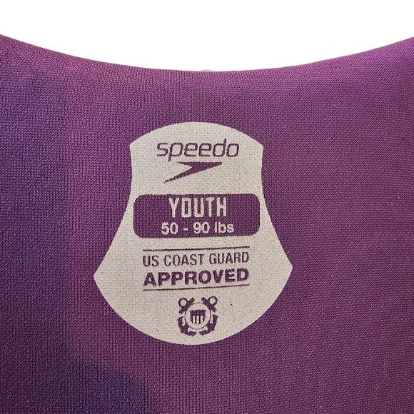 Speedo Kids Float Vest Personal Flotation Device, Youth 50lbs to 90lbs - Picture 4 of 14